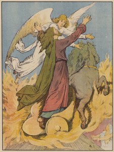 Elijah is Carried up in the Chariot of Fire