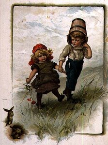 Jack and Jill, from an Illustrated Book of Children