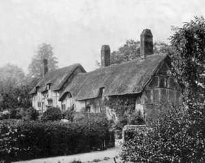 Cottage of Ann Hathaway in Stratford upon Avon, England