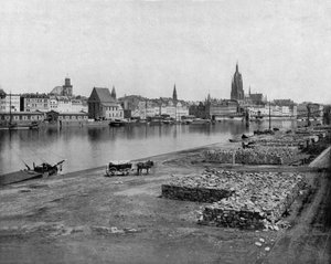 Frankfurt on the Main in Germany, c. 1900