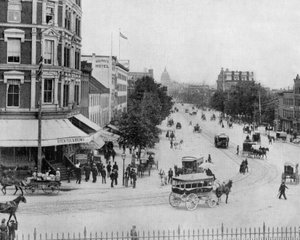 Washington Avenue, Pennsylvania (photo by John Lawson Stoddard) by John Lawson Stoddard