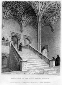 Staircase to the Hall, Christ Church, Oxford University