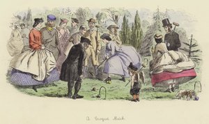 A Croquet Match