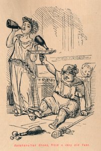 Bacchanalian Group, from a very old Vase by John Leech