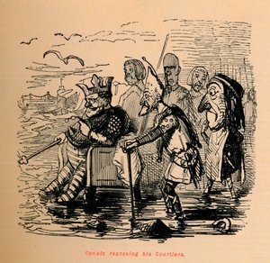 Canute Reproving His Courtiers
