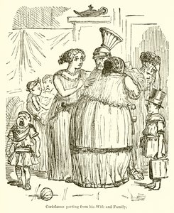 Coriolanus Parting from His Wife and Family