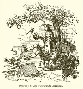 Discovery of the Laws of Gravitation by Isaac Newton