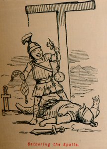 Gathering the Spoils, 1852 by John Leech