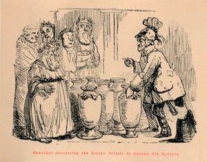 Hannibal Requesting the Cretan Priests to Become His Bankers
