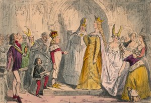 Marriage of Henry the Sixth and Margaret of Anjou by John Leech