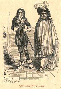 Petitioning for a Loan by John Leech