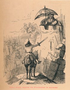 Prince Arthur Requires His Grandmother to Surrender, c1860