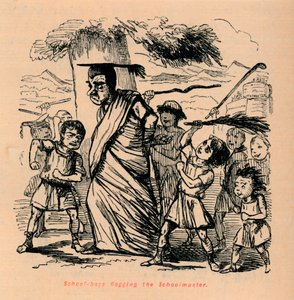 School-boys flogging the Schoolmaster