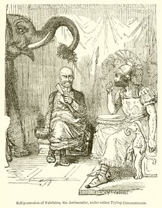 Self-Possession of Fabricius, the Ambassador, under Rather Trying Circumstances