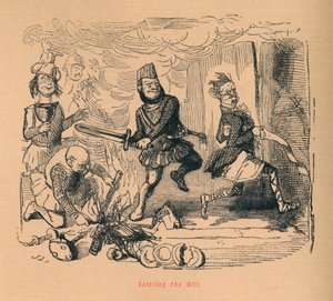 Settling the Bill by John Leech