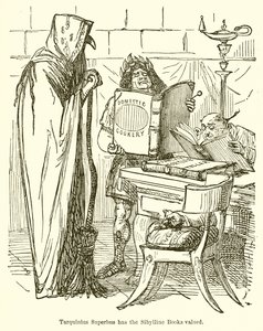 Tarquinius Superbus Has the Sibylline Books Valued