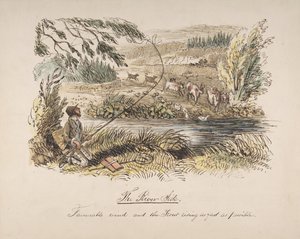 The Riverside, Favourable Wind and the Trout Rising as Fast as Possible, 1830-64