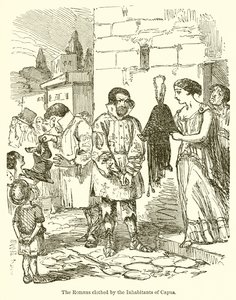 The Romans Clothed by the Inhabitants of Capua by John Leech
