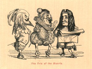 The Trio of the Stuarts, 1897 by John Leech