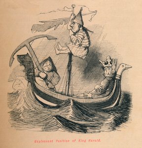 Unpleasant Position of King Harold, c1860