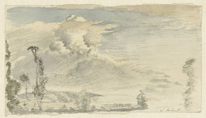 Cloudy Sky over a Hilly Landscape by John Linnell (II)