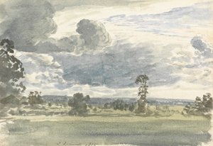 A Windy Day by John Linnell