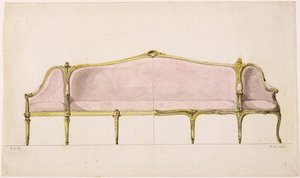 Design for a Settee