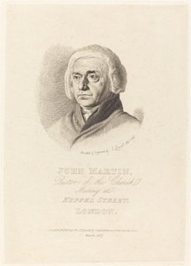 John Martin by John Linnell