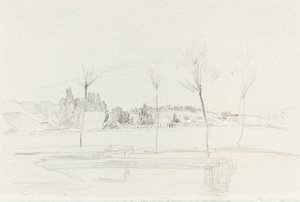 Landscape in Hertfordshire by John Linnell
