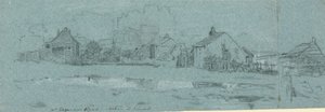 Near Edgware Road, London by John Linnell