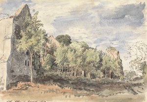 Netley Abbey by John Linnell