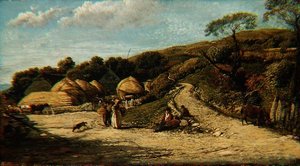 Steep Hill, Isle of Wight by John Linnell