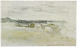 View of Amwell Hill, near Ware, in Hertfordshire, 1814 by John Linnell