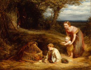 Young Brood by John Linnell