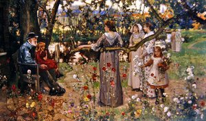 The Summer Garden by John Lochhead