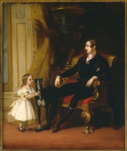 Prince Consort Albert and Princess Royal