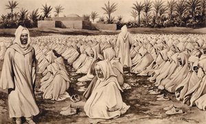 Mohammedans at prayer by John Macfarlane