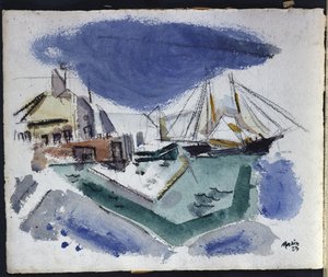 Harbor Scene by John Marin