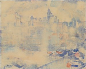 Manhattan Skyline by John Marin