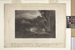 Paradise--The Approach Of The Archangel Raphael