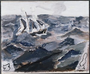 Sea and Boat by John Marin