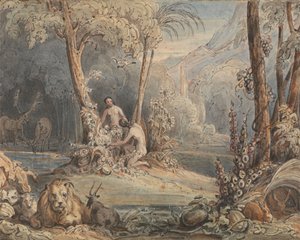Adam and Eve by John Martin