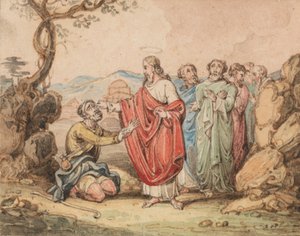 Christ Healing a Blind Man