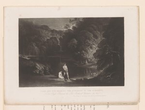 God Reproaches Adam and Eve for Their Sin (Illustrations of the Bible)