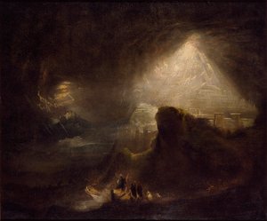 Joshua commanding the Sun to stand still by John Martin