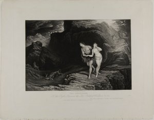The Expulsion, from Illustrations of the Bible by John Martin