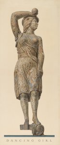 Circus Wagon Figure: Dancing Girl