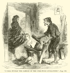 Illustration for A Tale of Two Cities by Charles Dickens by John McLenan