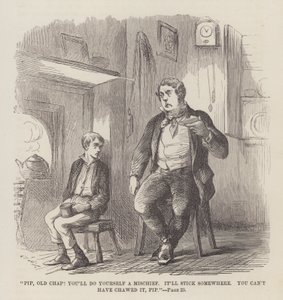 Illustration for Great Expectations by John McLenan
