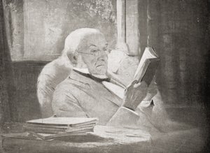William Ewart Gladstone in Old Age by John McLure Hamilton
